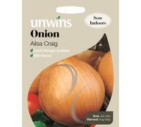 Unwins Pictorial Packet - Onion Ailsa Craig - 300 Seeds