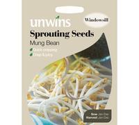 Unwins Pictorial Packet - Sprouting Seeds Mung Bean - 600 Seeds