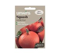 Unwins Pictorial Packet - Squash Uchiki Kuri - 8 Seeds