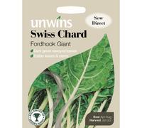 Unwins Pictorial Packet - Swiss Chard Fordhook Giant - 250 Seeds