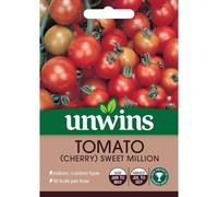 Unwins Pictorial Packet - Tomato (Cherry) Sweet Million - 15 Seeds
