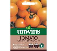Unwins Pictorial Packet - Tomato Sungold F1 - 8 Seeds