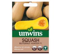 Unwins Squash Butternut Hunter F Easy To Grow Seeds