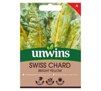 Unwins Swiss Chard Bright Yellow Easy To Grow Seeds