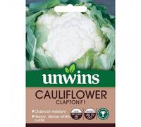 Unwins Vegetable Seeds Cauliflower Clapton F1 Seeds