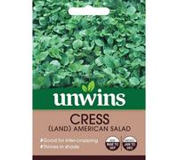 Unwins Vegetable Seeds Cress Land American Salad