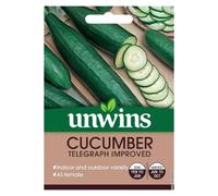 Unwins Vegetable Seeds Cucumber Telegraph Seeds