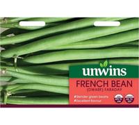 Unwins Vegetable Seeds - French Bean Faraday Seeds