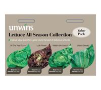 Unwins Vegetable Seeds Lettuce All Season Collection Seeds