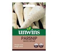 Unwins Vegetable Seeds Parsnip White Spear Seeds