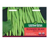 Unwins Vegetable Seeds Runner Bean Equator