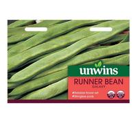 Unwins Vegetable Seeds Runner Bean Galaxy