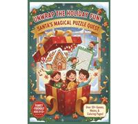 Unwrap the Holiday Fun!: Santa's Magical Puzzle Quest (Word Search Puzzle Book, Christmas theme, Brain Games, Activity Book for Adults, Teens and Seniors)