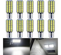 UNXMRFF - Super Bright Natural White T10 921 922 912 LED Bulb for 12V RV Ceiling Dome Light/RV Interior Lighting/Travel Trailer/Camper/Boat (Pack of 10)