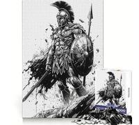 Unyielding Sentinel Jigsaw Puzzles for Adults1000 Piece Mind Training Cozy Downtime Laser Cut Joyful Xmas (50x75cm)