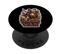 Unyielding Spartan War God Greek Mythology PopSockets Adhesive PopGrip