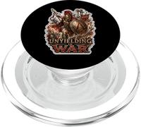Unyielding Spartan War God Greek Mythology PopSockets PopGrip for MagSafe