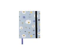 UO Chamomile Mini 2023 Annual Diary, Hardcover, Super Comfortable Opening 180 Degrees, Multicoloured, Small