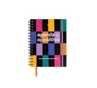 UO Optional Yearly Diary Week to View: Starts in January 2025 and ends in December 2025, Hardcover, Includes 127 Stickers, Elastic Band and Record Tape