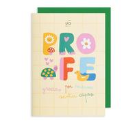 UO Thank You for Making Me Feel Capable with Envelope - Teacher Greeting Card - Original Teacher's Day Gift - Thank You Quote