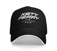 UOARQAUJ Baseball Caps Katys Perrys The Lifetimes Tour 2025 Merch for Men Women Trucker Cap Classic Headwear Adjustable