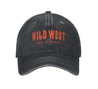 UOARQAUJ Central CEE Wild WEST Tour 2025 Merch Baseball Caps Unisex Casual Caps Hat Adjustable Trucker Hats Snapback Cap