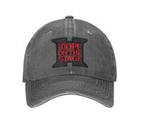 UOARQAUJ Hope on The Stage J-Hope World Tour Men Women Baseball Cap Denim Caps Hat Vintage Outdoor Workouts Adjustable Fit Sun Cap