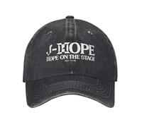UOARQAUJ J-Hope Hope On The Stage World Tour Baseball Caps Vintage Washed Sun Cap Men Women Outdoor Running Golf Adjustable Fit Hats Cap
