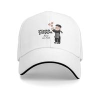 UOARQAUJ Pizza Poppa Casual Baseball Cap He Always Gets Paid Outdoor Gym Trucker Hat Summer Adjustable Unisex-Teens Fitted Snapback Cap