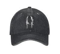 UOARQAUJ Solo Leveling Statue of God Sung Jinwoo Baseball Cap Denim Washed Headwear Men Outdoor Running Golf Adjustable Fit Caps Hat