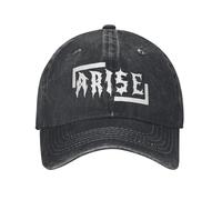 UOARQAUJ Vintage Arise Solo Leveling Baseball Cap for Men Women Distressed Denim Headwear Outdoor Travel Adjustable Fit Hats Cap