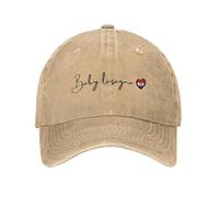 UOARQAUJ Vintage Baby Lasagna Eurovision Song Baseball Cap Men Women Distressed Denim Snapback Cap Outdoor Summer Gift Hats Cap