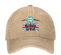 UOAZYIIF Lets Make Britain Great Casual Baseball Cap Summer Reform UK Trucker Hat Adjustable Tennis Skate Hip Hop Hats Couple Caps