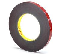 UOCAI Double-Sided Adhesive Tape, Extra Strong, Heat-Resistant, Weatherproof Mounting Tape, 25 m x 10 mm, for Car Accessories, DIY Repair and Household, Foam Tape, Acrylic, High Performance Tape for