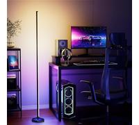 Uocub Corner Floor Lamp - Smart RGB LED Corner Lamp with App and Remote Control, 16 Million Colors & 68+ Scene, Music Sync, Timer Setting - Ideal for Living Rooms, Bedrooms, and Gaming Rooms