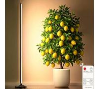 Uocub Standing Grow Lights for Indoor Plants, 6000K Full Spectrum Plant Lights with Timer, 252 LEDs Vertical Grow Lights,10 Dimmable Levels, Adjustable Height Plant Growing Lamp, 120° Wide Coverage