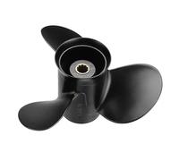 UOCZZONMI 48-19640A40 Boat Outboard Propeller Aluminium Alloy Marine Propeller 10 Spline Tooth 3 Blade, Compatible For Mercury Engine 25-30HP 9.9 X 13