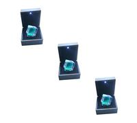 UOELRLFoV 3pcs Light Prism Crystal Pendants Physics Teaching Decoration Decor for Home Optical Home Glasses Light Cube Clear Boxes Stained Glass Tungsten Egypt Right Angle/2442
