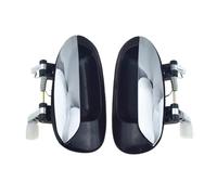 UOEMCRTB 1/2 / 4 Pcs for Kia for Carens 2003 2004 2005 2006 Chrome Exterior Car Door Handle Front/Rear Left Driver Or Right Passenger(2 Pcs Rear LH RH)