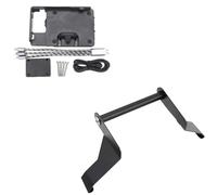 UOEMCRTB 12mm / 22mm Motorcycle Mobile Phone Navigation Handlebar Bracket Support Phone Holder For Tiger TG3 For Tiger Gen 3(Phone holder B+12mm)