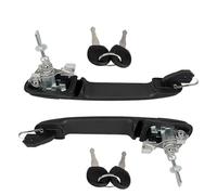 UOEMCRTB 2PCS for Seat for Alhambra 1996-2010 Front Left Right Door Handle with 2 Same Keys 6N0837207C/D