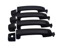 UOEMCRTB 4 Pcs for Toyota for Sequoia 5.7L 2008-2019 & for Tundra 4.6L 5.7L 2007-2020 Matt Black Outside Car Door Handle Front Rear Left Right