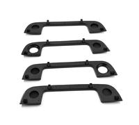 UOEMCRTB 4pcs for E36 E34 E32 3 5 7 Series Exterior Door Handle Kit Covers with Rubber Seals Gasket 51218122442 51218122441