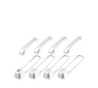 UOEMCRTB 4pcs for Jeep for Commander 2006-2010 for Grand for Cherokee 2005-2010 Chrome Plated ABS Car Side Door Handle Cover Trim Auto Accessories