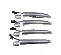 UOEMCRTB 4pcs Silver Outside Door Handle Front Rear Left Right for R&enault for Koleos I 2.0 2009 2010 2011 2012 2013 2014 2015 2016 2017 2018