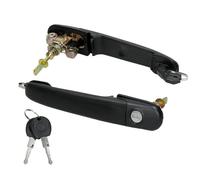UOEMCRTB 6n0837207c/d 2pcs Front Left Right Door Handle with 2 Same Keys for VW for Polo 1994-2001 for Sharan 1995-2010(2pcs)