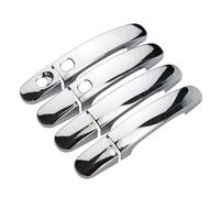 UOEMCRTB 8Pcs ABS Chrome Car Door Handle Protection Cover Doors Trim for F&ord for Focus 2 3 4 MK2 MK3 MK4 Kuga Escape Accessories(Smart Style)