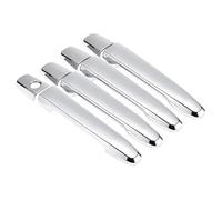 UOEMCRTB ABS Chrome Side Door Handle Cover Trim 8Pcs for Mitsubishi for Outlander for Lancer Sedan Evo for Sport RVR ASX 2008-2014