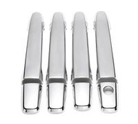 UOEMCRTB ABS Chrome Side Door Handle Cover Trim 8Pcs for Mitsubishi for Outlander for Lancer Sedan Evo for Sport RVR ASX 2008-2014
