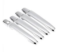 UOEMCRTB ABS Chrome Side Door Handle Cover Trim 8Pcs for Mitsubishi for Outlander for Lancer Sedan Evo for Sport RVR ASX 2008-2014